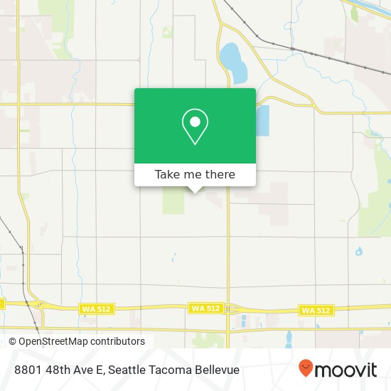 Mapa de 8801 48th Ave E