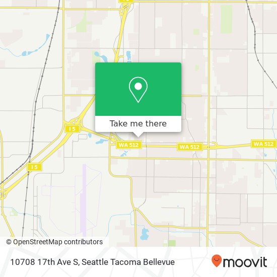 10708 17th Ave S map