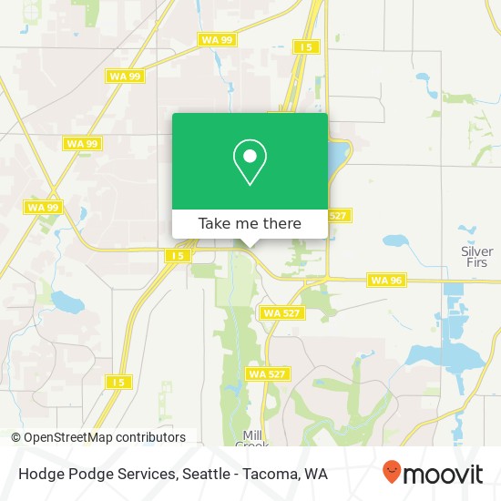 Mapa de Hodge Podge Services