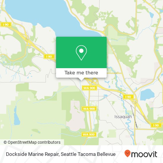 Dockside Marine Repair map