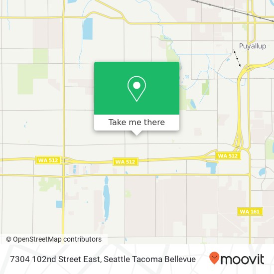 7304 102nd Street East map