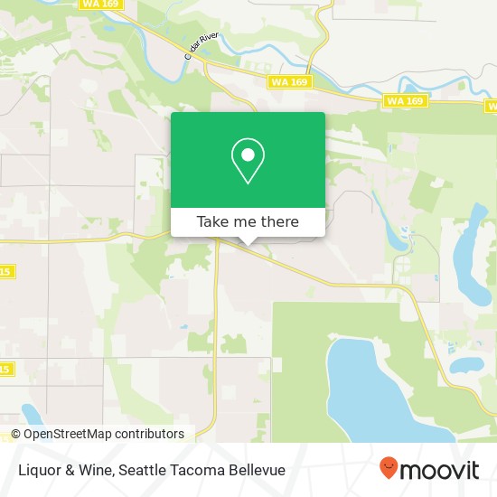 Liquor & Wine map