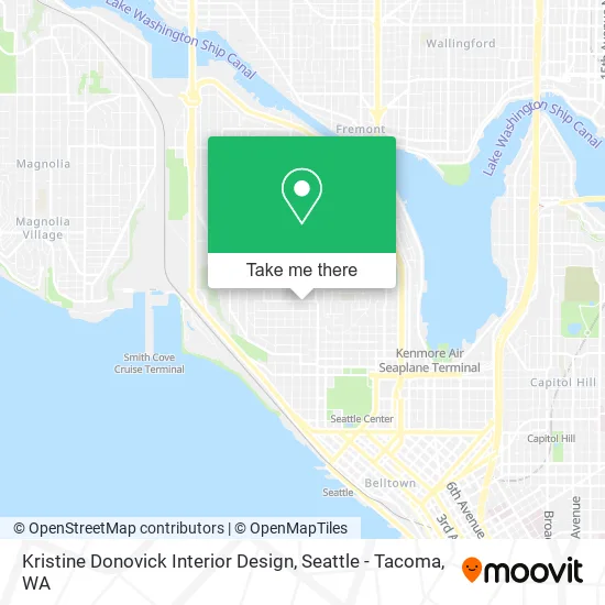 Mapa de Kristine Donovick Interior Design