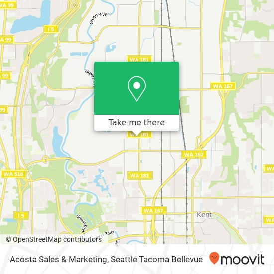 Acosta Sales & Marketing map