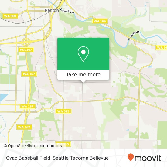 Mapa de Cvac Baseball Field