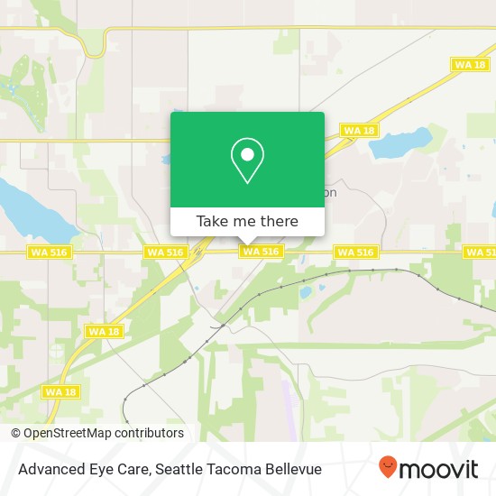 Advanced Eye Care map