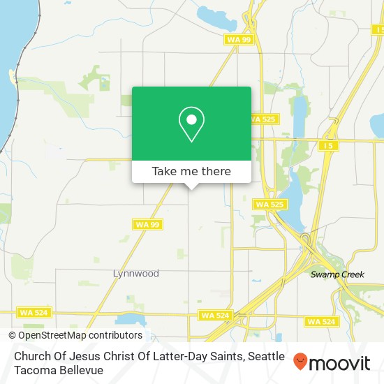 Mapa de Church Of Jesus Christ Of Latter-Day Saints