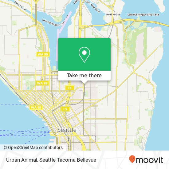 Urban Animal map