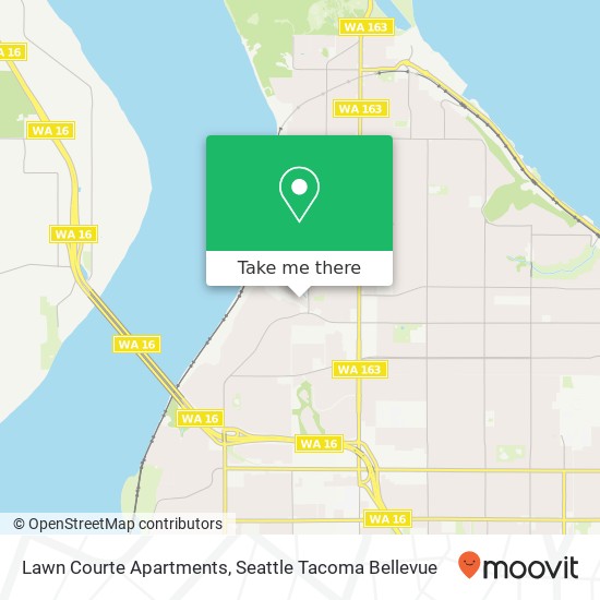 Lawn Courte Apartments map