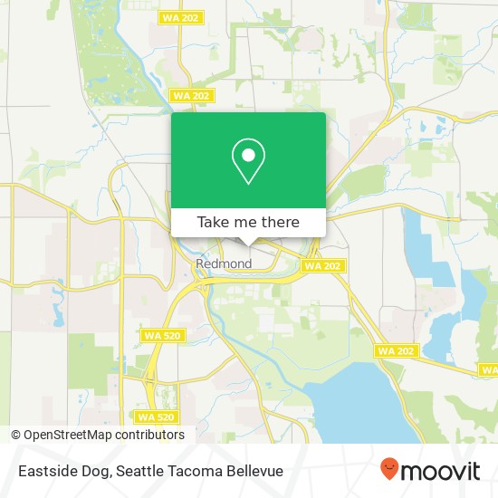 Eastside Dog map