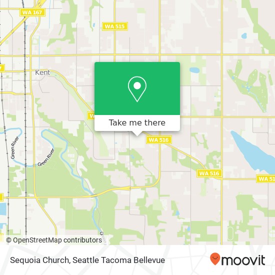 Sequoia Church map