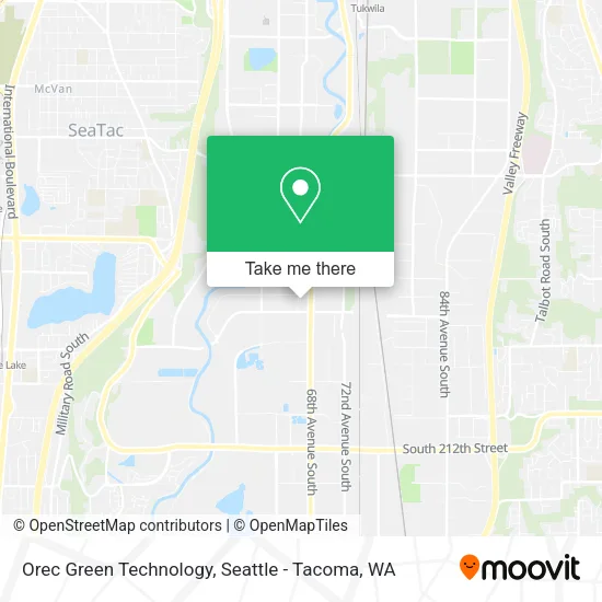 Orec Green Technology map
