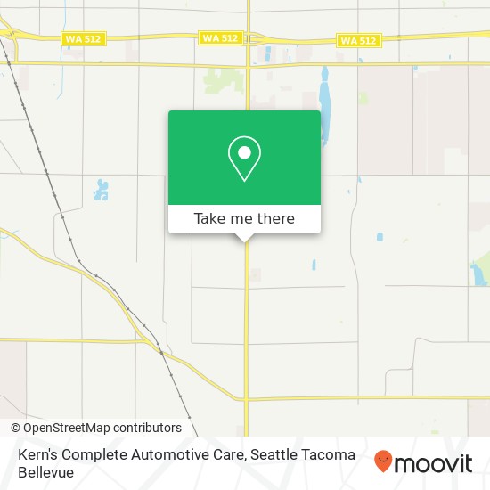 Kern's Complete Automotive Care map