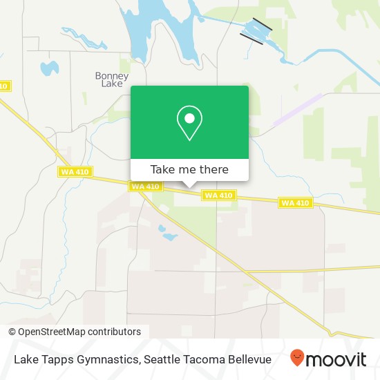 Lake Tapps Gymnastics map