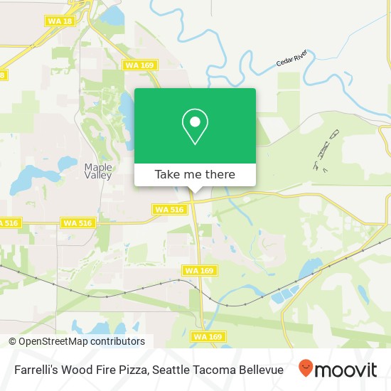 Farrelli's Wood Fire Pizza map