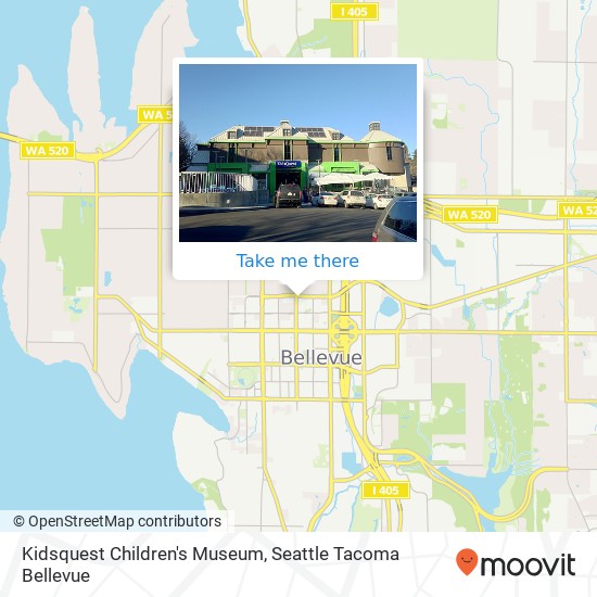Kidsquest Children's Museum map