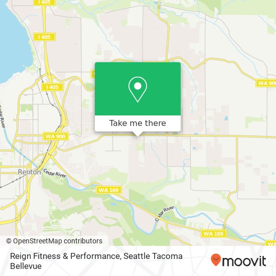 Reign Fitness & Performance map