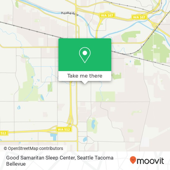 Good Samaritan Sleep Center map