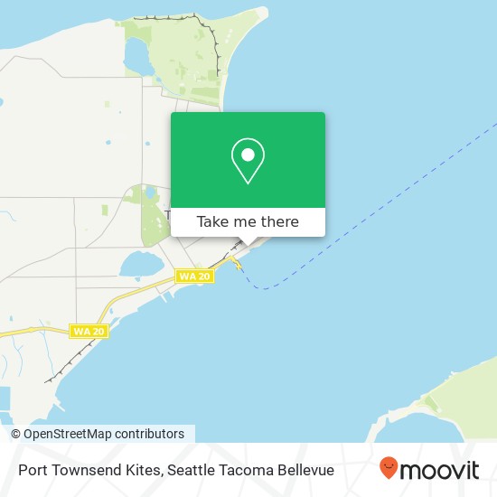 Mapa de Port Townsend Kites
