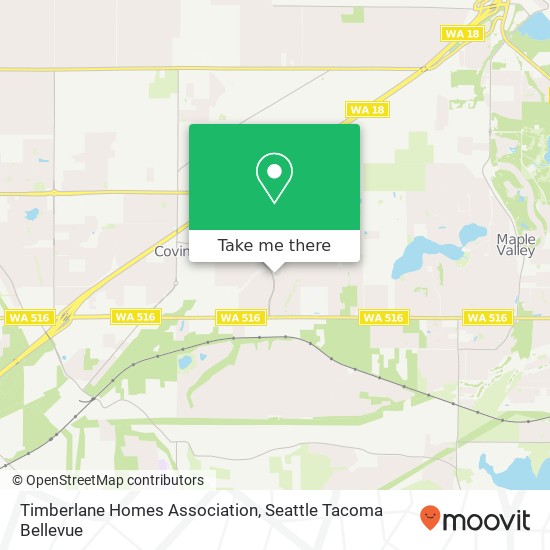 Timberlane Homes Association map