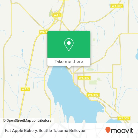 Mapa de Fat Apple Bakery