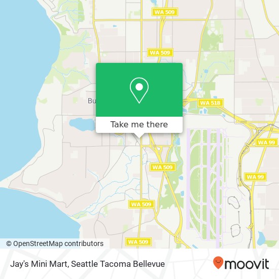 Mapa de Jay's Mini Mart