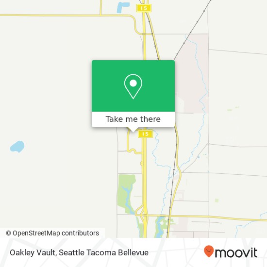 Oakley Vault map