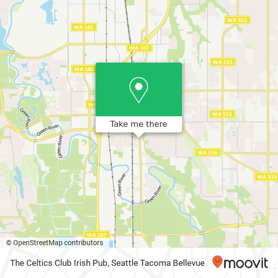 The Celtics Club Irish Pub map