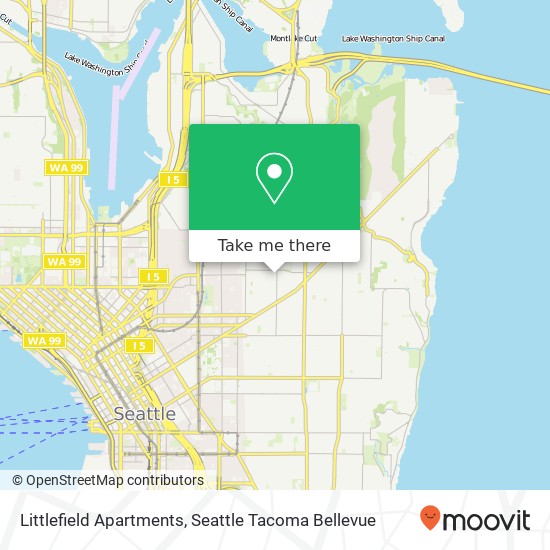 Littlefield Apartments map