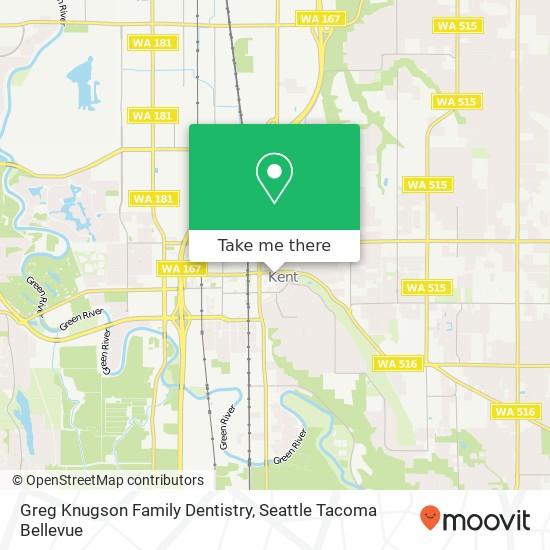 Mapa de Greg Knugson Family Dentistry