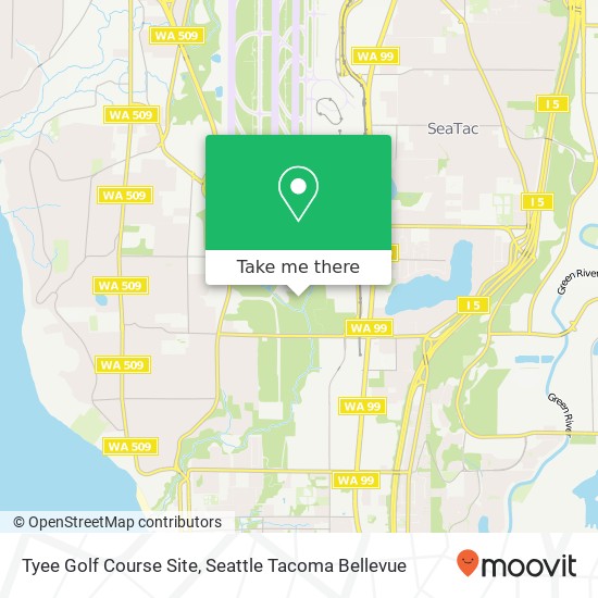 Mapa de Tyee Golf Course Site