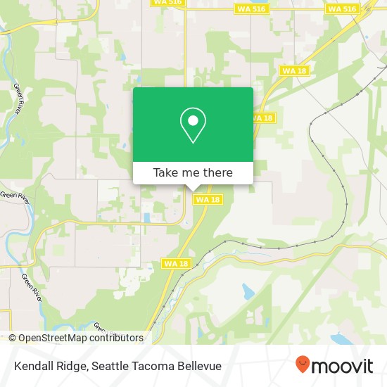 Kendall Ridge map