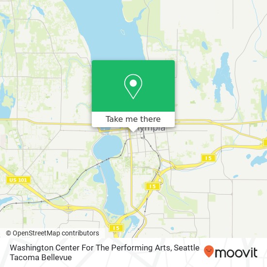 Washington Center For The Performing Arts map