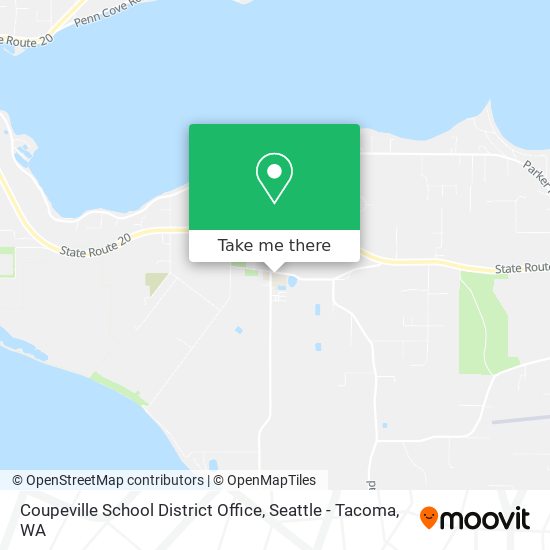 Mapa de Coupeville School District Office