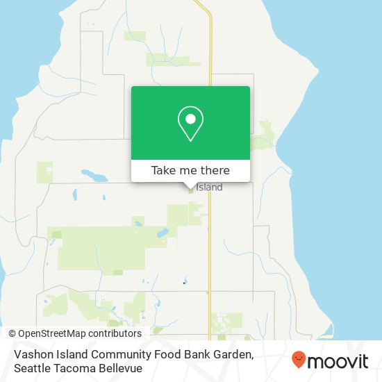 Vashon Island Community Food Bank Garden map