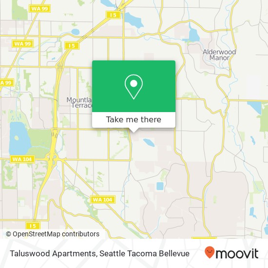 Mapa de Taluswood Apartments