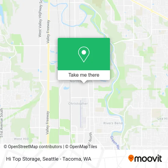 Mapa de Hi Top Storage