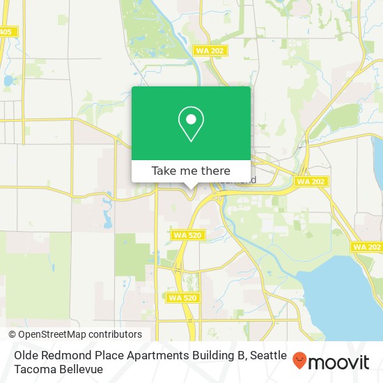 Olde Redmond Place Apartments Building B map