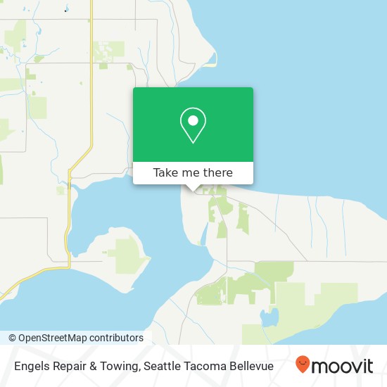 Mapa de Engels Repair & Towing