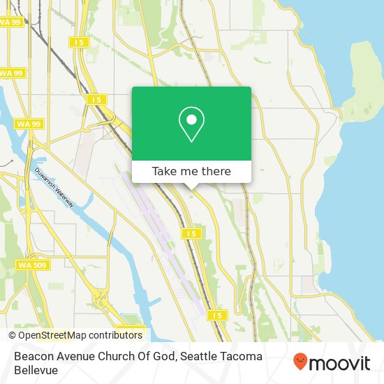 Mapa de Beacon Avenue Church Of God