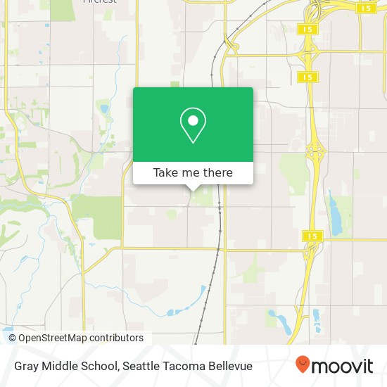 Gray Middle School map