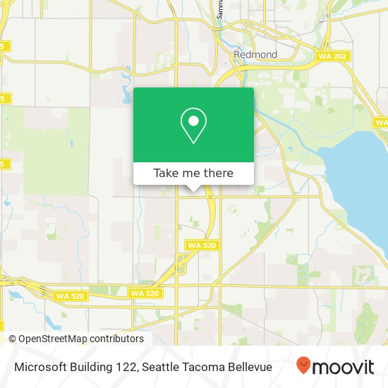 Mapa de Microsoft Building 122