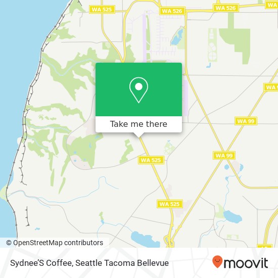 Mapa de Sydnee’S Coffee