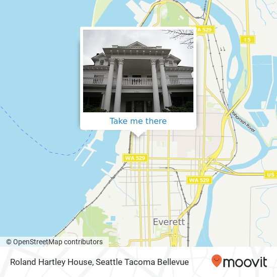 Mapa de Roland Hartley House