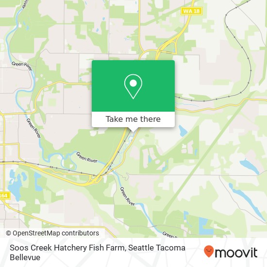 Soos Creek Hatchery Fish Farm map