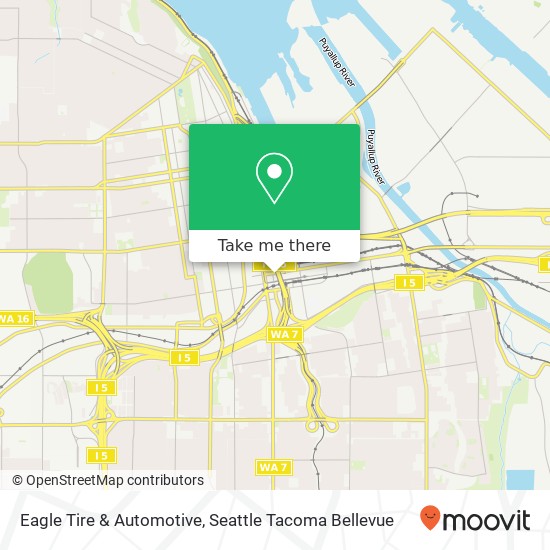 Mapa de Eagle Tire & Automotive