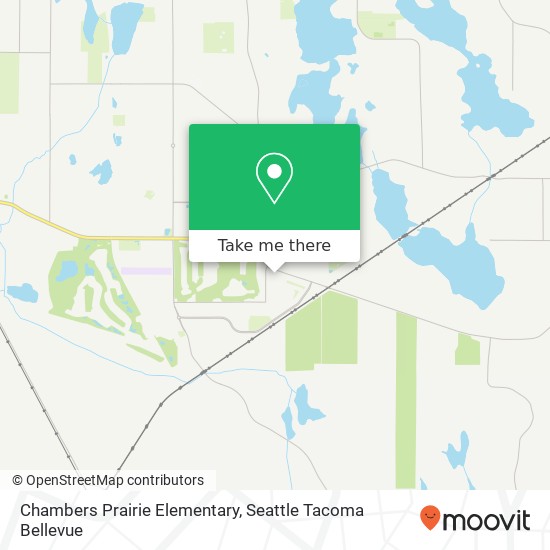 Mapa de Chambers Prairie Elementary