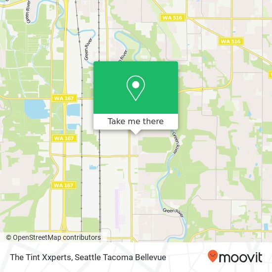 The Tint Xxperts map