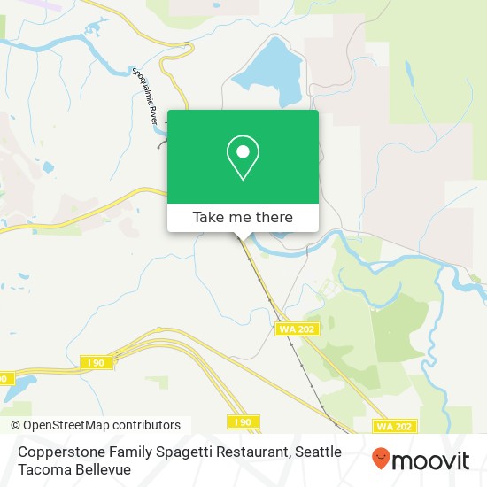 Copperstone Family Spagetti Restaurant map