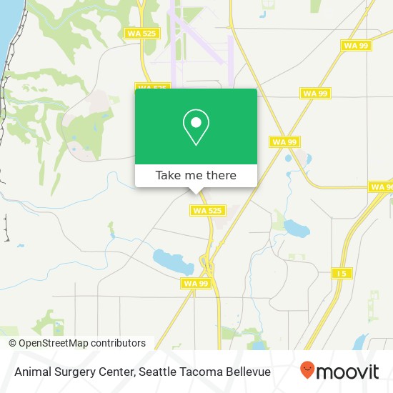 Mapa de Animal Surgery Center